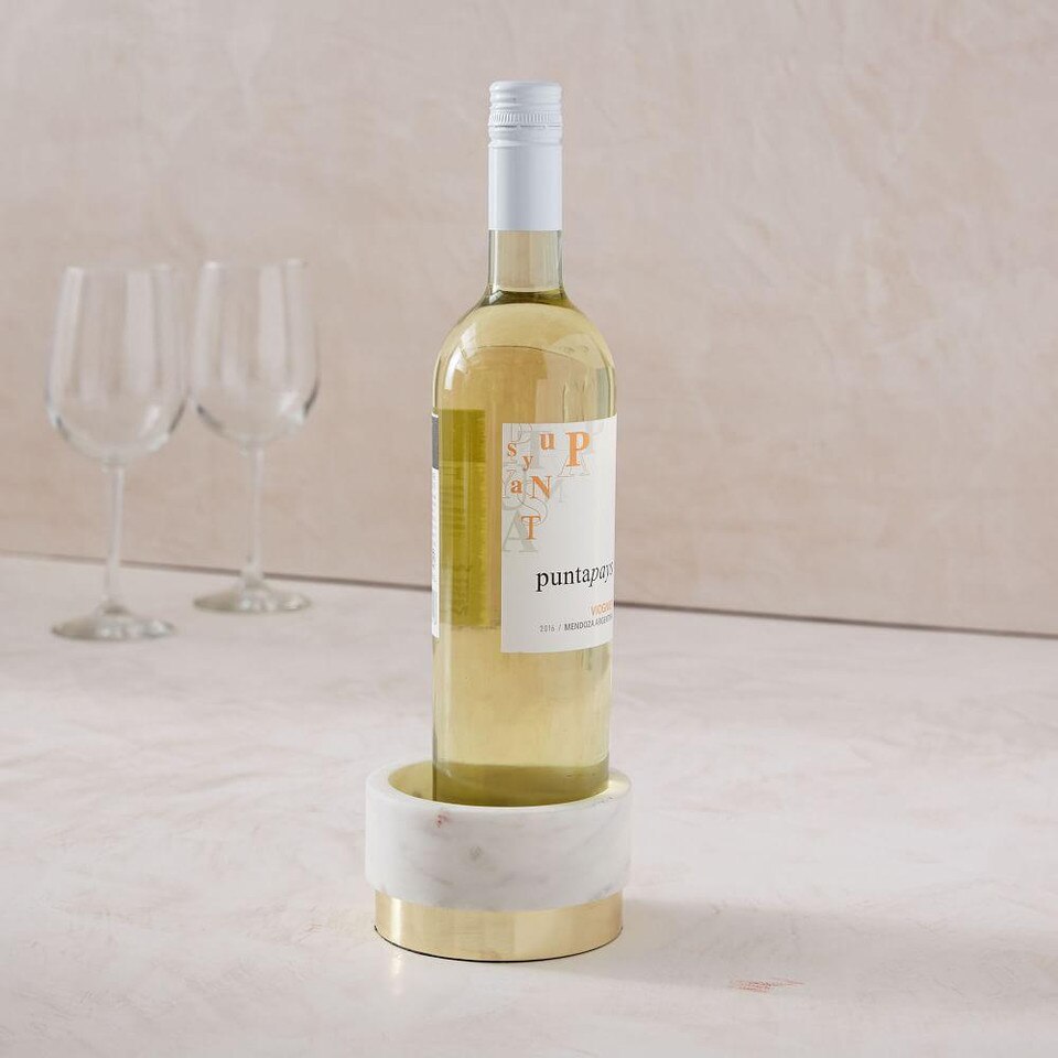 Marble Wine Coaster west elm United Kingdom